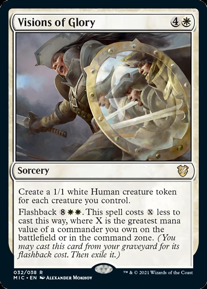 Visions of Glory [Innistrad: Midnight Hunt Commander] | Cracking-Singles