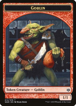 Goblin Token [War of the Spark Tokens] | Cracking-Singles