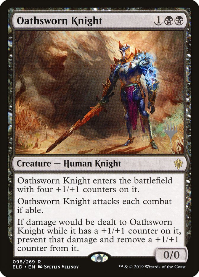 Oathsworn Knight (Promo Pack) [Throne of Eldraine Promos] | Cracking-Singles