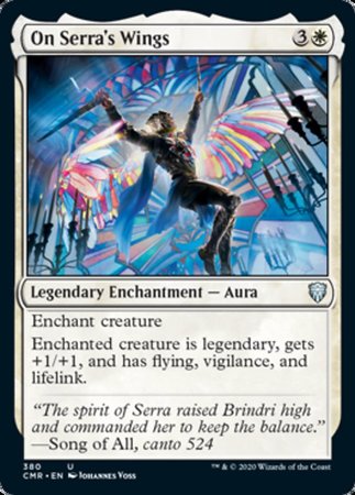 On Serra's Wings [Commander Legends] | Cracking-Singles