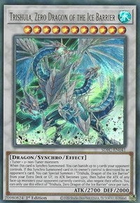 Trishula, Zero Dragon of the Ice Barrier [SDFC-EN041] Ultra Rare | Cracking-Singles