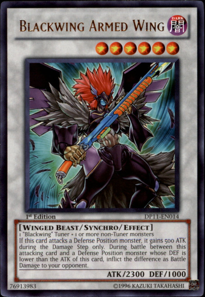 Blackwing Armed Wing [DP11-EN014] Rare | Cracking-Singles