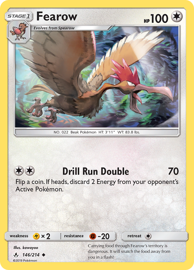 Fearow (146/214) [Sun & Moon: Unbroken Bonds] | Cracking-Singles