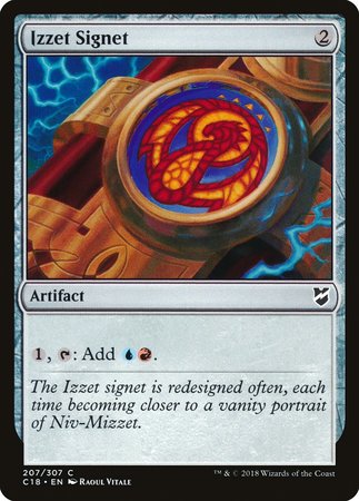 Izzet Signet [Commander 2018] | Cracking-Singles