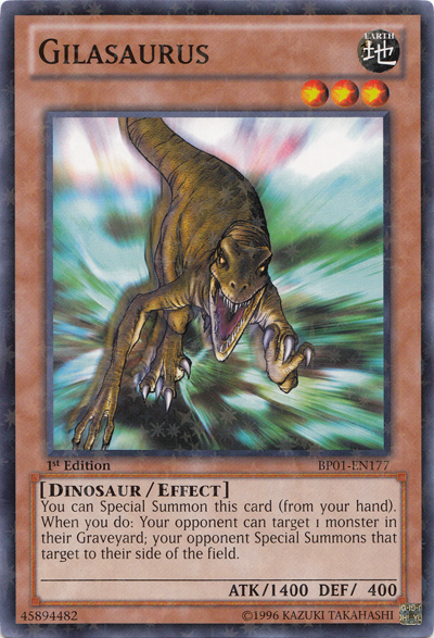 Gilasaurus [BP01-EN177] Starfoil Rare | Cracking-Singles