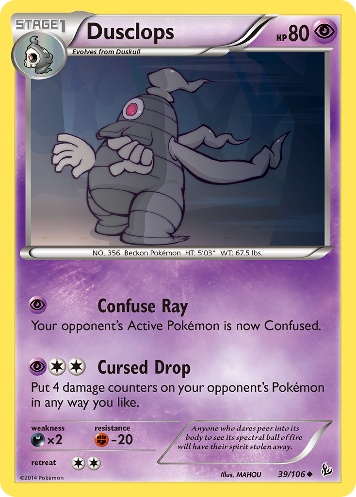 Dusclops (39/106) [XY: Flashfire] | Cracking-Singles