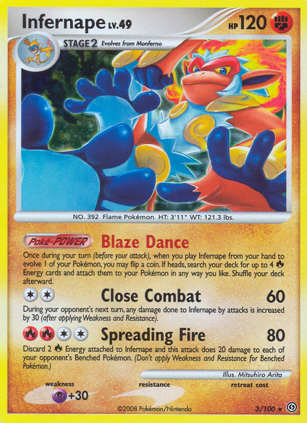 Infernape (3/100) [Diamond & Pearl: Stormfront] | Cracking-Singles