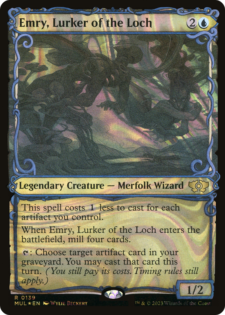 Emry, Lurker of the Loch (Halo Foil) [Multiverse Legends] | Cracking-Singles