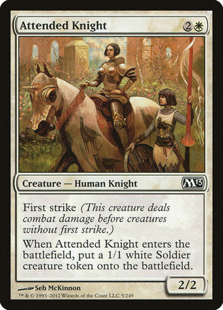 Attended Knight [Magic 2013] | Cracking-Singles