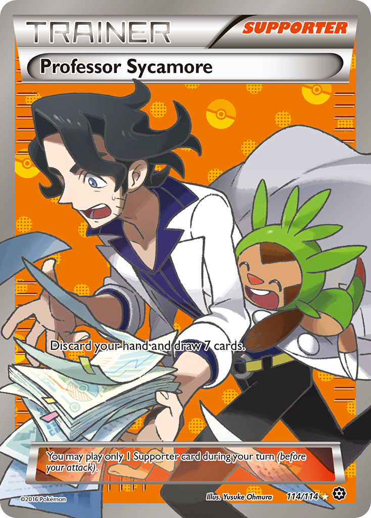 Professor Sycamore (114/114) [XY: Steam Siege] | Cracking-Singles