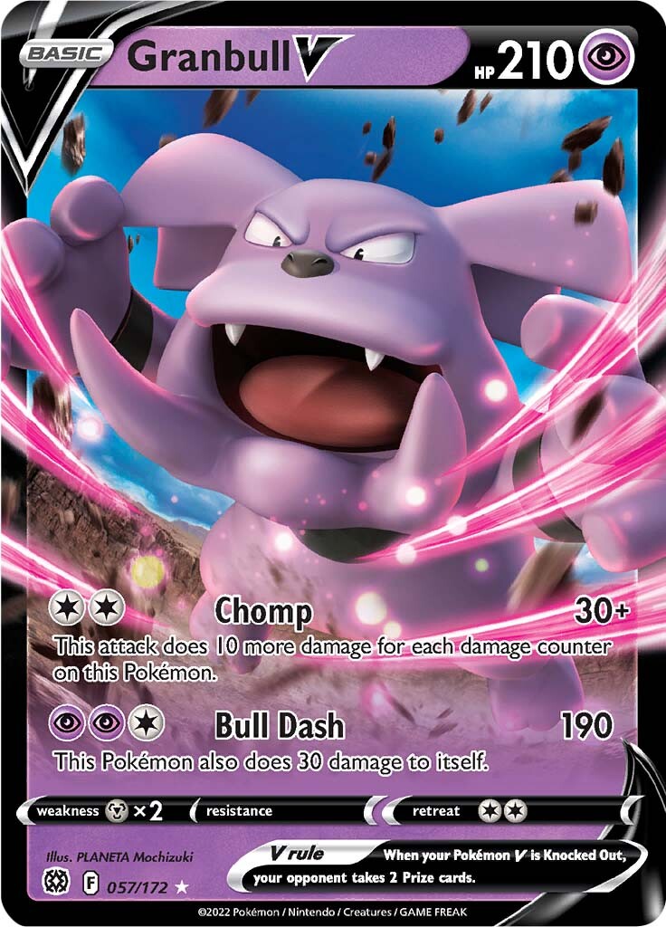 Granbull V (057/172) [Sword & Shield: Brilliant Stars] | Cracking-Singles