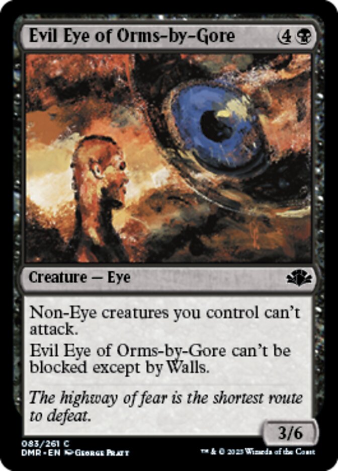 Evil Eye of Orms-by-Gore [Dominaria Remastered] | Cracking-Singles