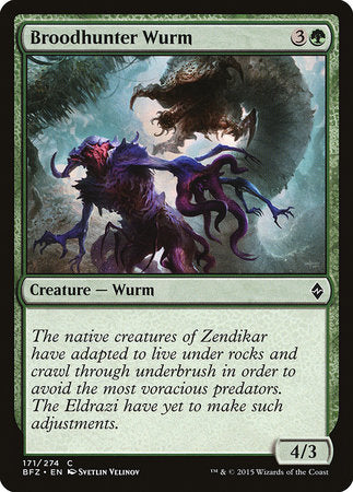 Broodhunter Wurm [Battle for Zendikar] | Cracking-Singles