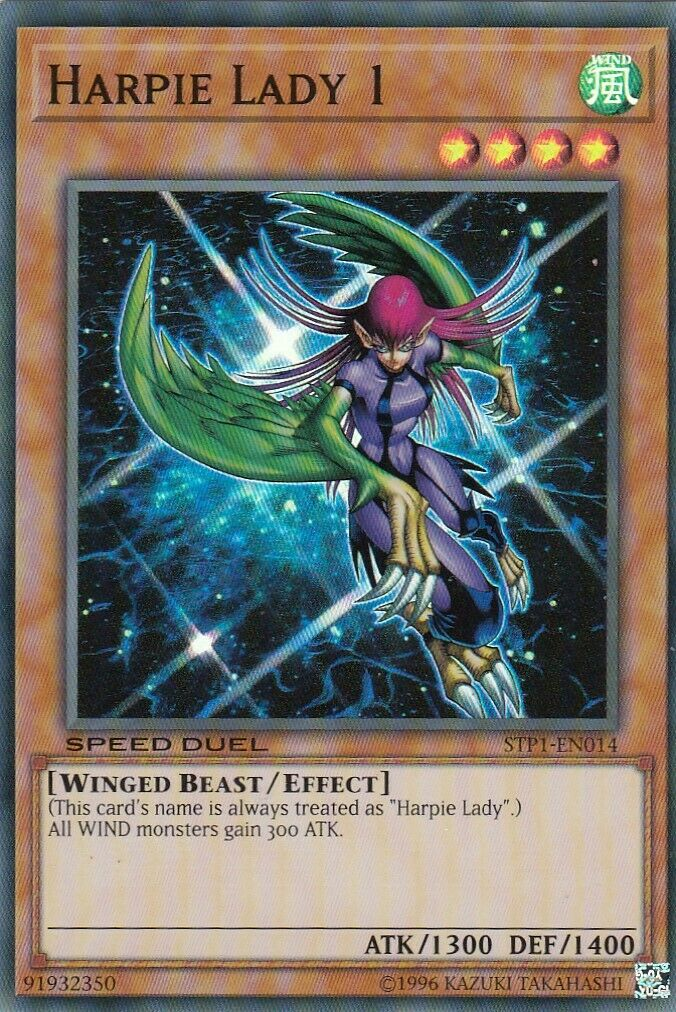 Harpie Lady 1 [STP1-EN014] Super Rare | Cracking-Singles