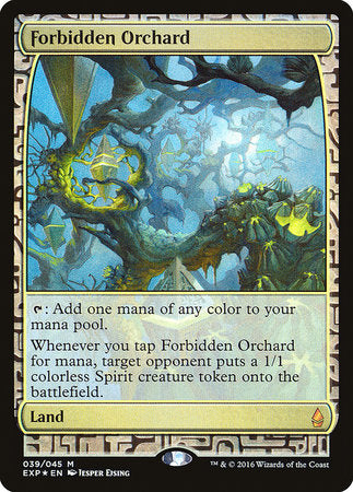 Forbidden Orchard [Zendikar Expeditions] | Cracking-Singles