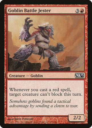 Goblin Battle Jester [Magic 2013] | Cracking-Singles