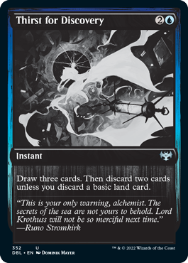 Thirst for Discovery [Innistrad: Double Feature] | Cracking-Singles