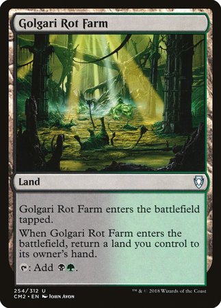 Golgari Rot Farm [Commander Anthology Volume II] | Cracking-Singles