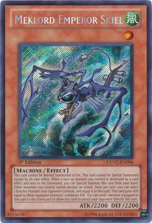 Meklord Emperor Skiel [EXVC-EN094] Secret Rare | Cracking-Singles