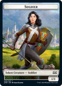 Soldier [Double Masters Tokens] | Cracking-Singles