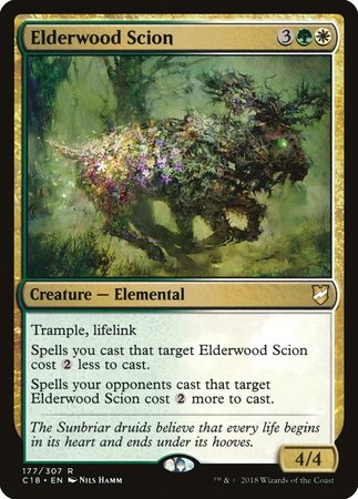 Elderwood Scion [Commander 2018] | Cracking-Singles