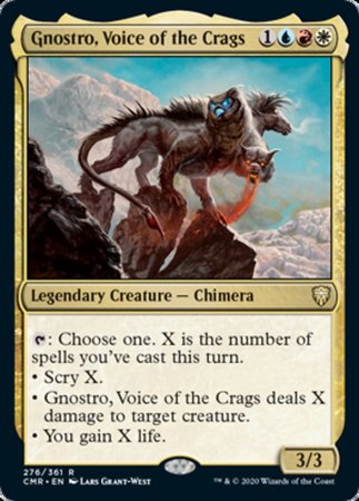 Gnostro, Voice of the Crags [Commander Legends] | Cracking-Singles