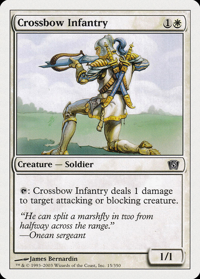 Crossbow Infantry [Eighth Edition] | Cracking-Singles