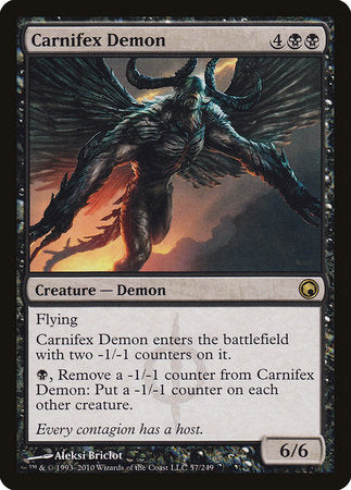 Carnifex Demon [Scars of Mirrodin] | Cracking-Singles