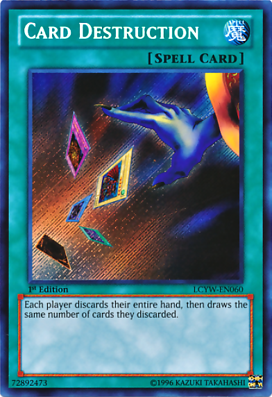 Card Destruction [LCYW-EN060] Secret Rare | Cracking-Singles