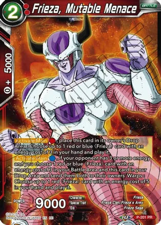 Frieza, Mutable Menace [P-201] | Cracking-Singles