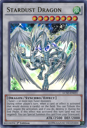 Stardust Dragon [LC5D-EN031] Ultra Rare | Cracking-Singles