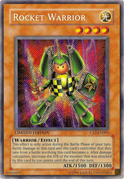 Rocket Warrior [CT2-EN005] Secret Rare | Cracking-Singles