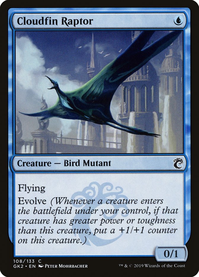 Cloudfin Raptor [Ravnica Allegiance Guild Kit] | Cracking-Singles