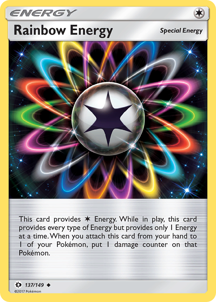 Rainbow Energy (137/149) [Sun & Moon: Base Set] | Cracking-Singles