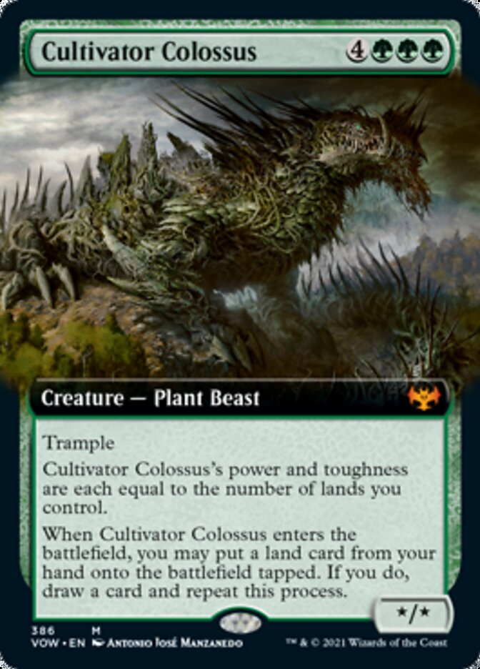 Cultivator Colossus (Extended) [Innistrad: Crimson Vow] | Cracking-Singles