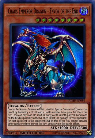 Chaos Emperor Dragon - Envoy of the End [JUMP-EN086] Ultra Rare | Cracking-Singles