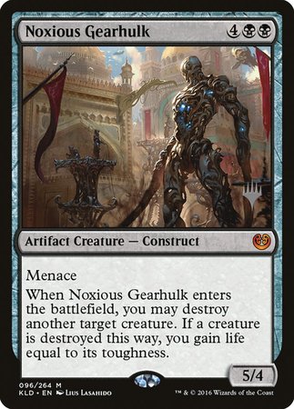 Noxious Gearhulk [Kaladesh Promos] | Cracking-Singles