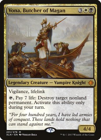 Vona, Butcher of Magan [Ixalan] | Cracking-Singles