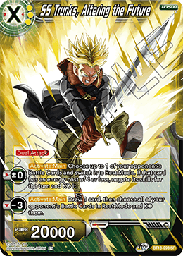 SS Trunks, Altering the Future [BT13-093] | Cracking-Singles