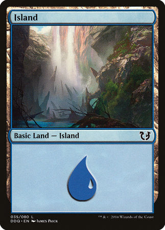 Island (35) [Duel Decks: Blessed vs. Cursed] | Cracking-Singles