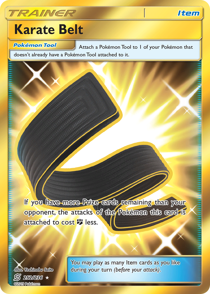 Karate Belt (252/236) [Sun & Moon: Unified Minds] | Cracking-Singles