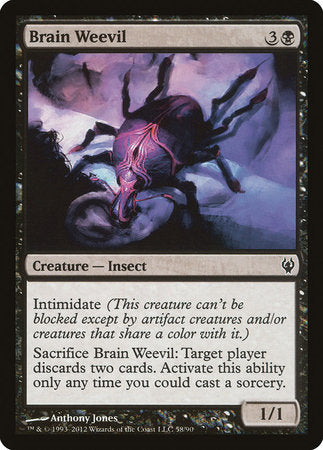 Brain Weevil [Duel Decks: Izzet vs. Golgari] | Cracking-Singles