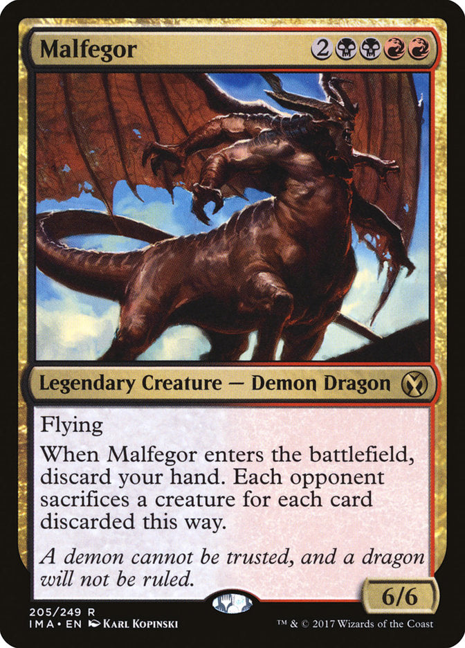 Malfegor [Iconic Masters] | Cracking-Singles