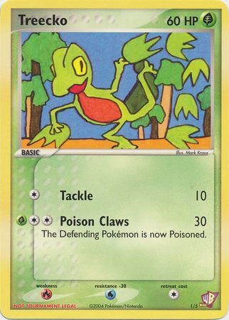 Treecko (1/5) [Kids WB Promos] | Cracking-Singles