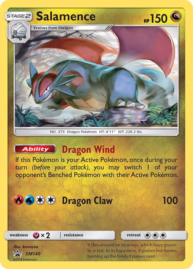 Salamence (SM140) [Sun & Moon: Black Star Promos] | Cracking-Singles