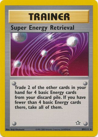 Super Energy Retrieval (89/111) [Neo Genesis Unlimited] | Cracking-Singles