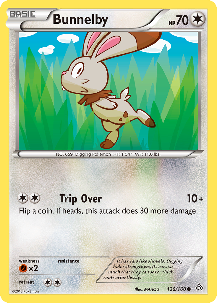 Bunnelby (120/160) [XY: Primal Clash] | Cracking-Singles