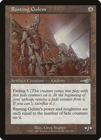 Rusting Golem [Nemesis] | Cracking-Singles