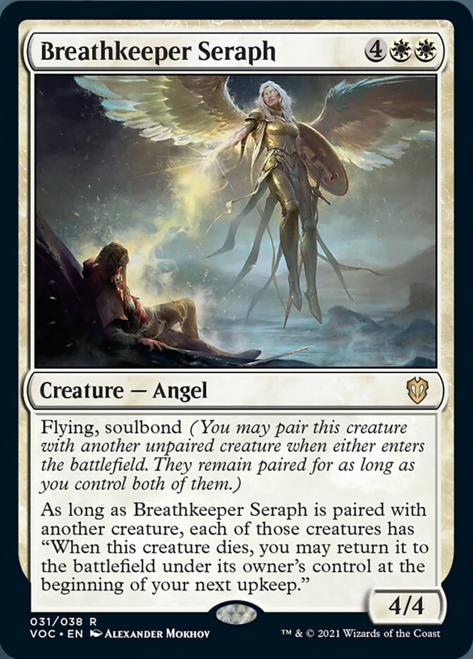 Breathkeeper Seraph [Innistrad: Crimson Vow Commander] | Cracking-Singles