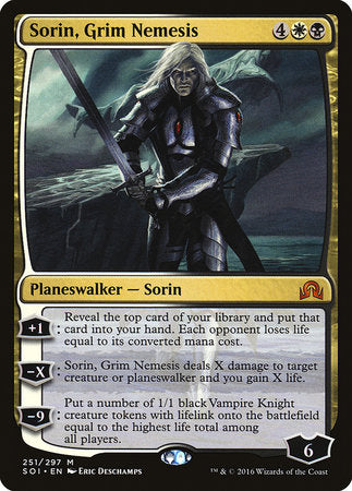 Sorin, Grim Nemesis [Shadows over Innistrad] | Cracking-Singles